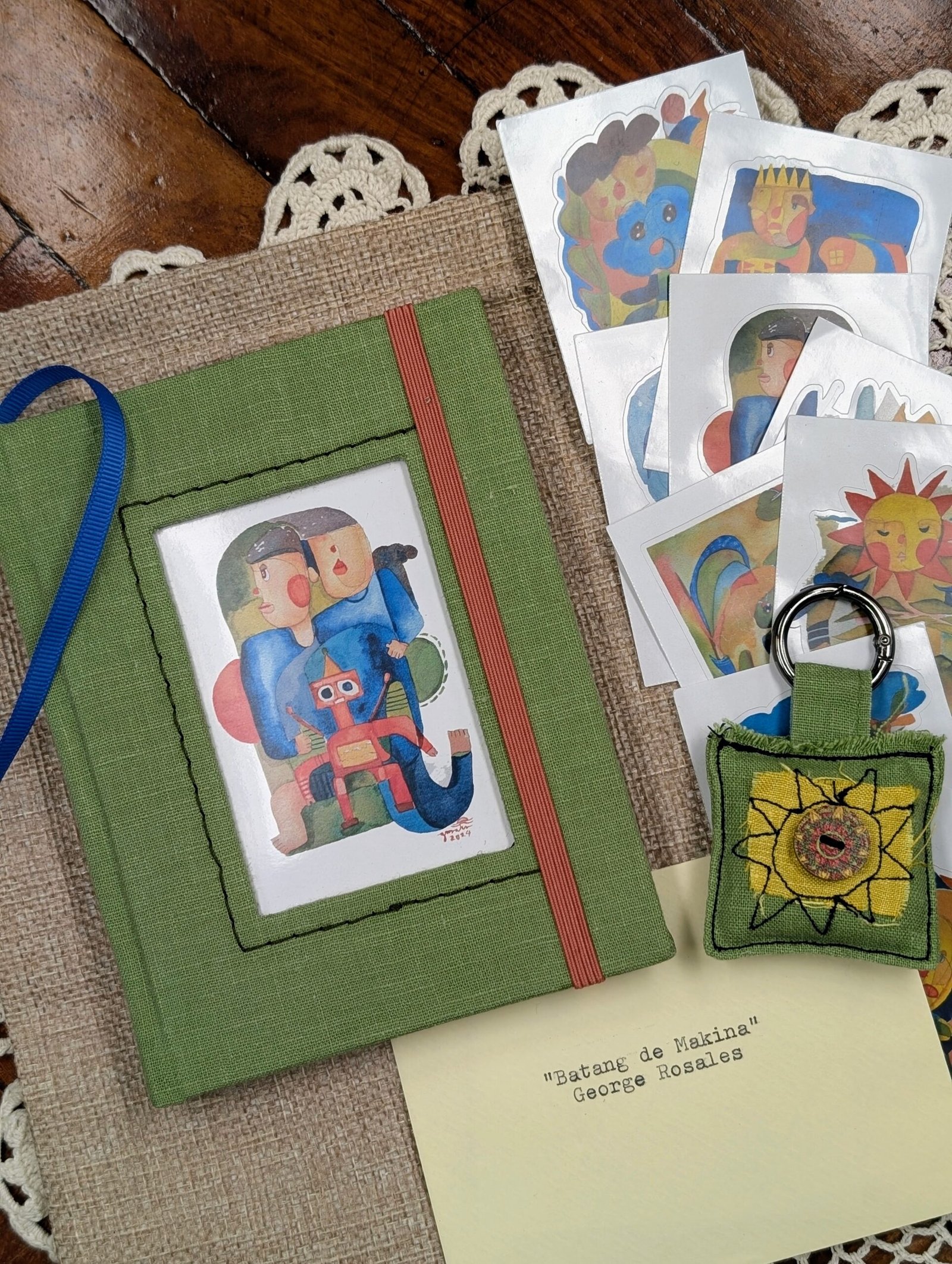 Batang de Makina Watercolor Sketchbook