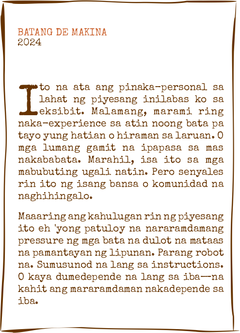 Batang de Makina Watercolor Sketchbook - Image 3