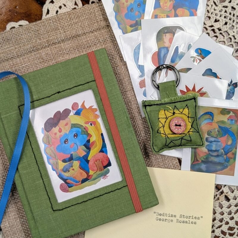 "Bedtime Stories" Watercolor Sketchbook