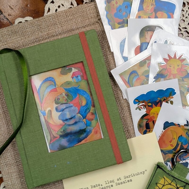 "Mga Bato, Ilog at Saribuhay" Watercolor Sketchbook