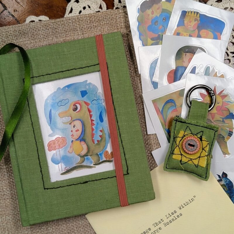 "Courage That Lies Within" Watercolor Sketchbook