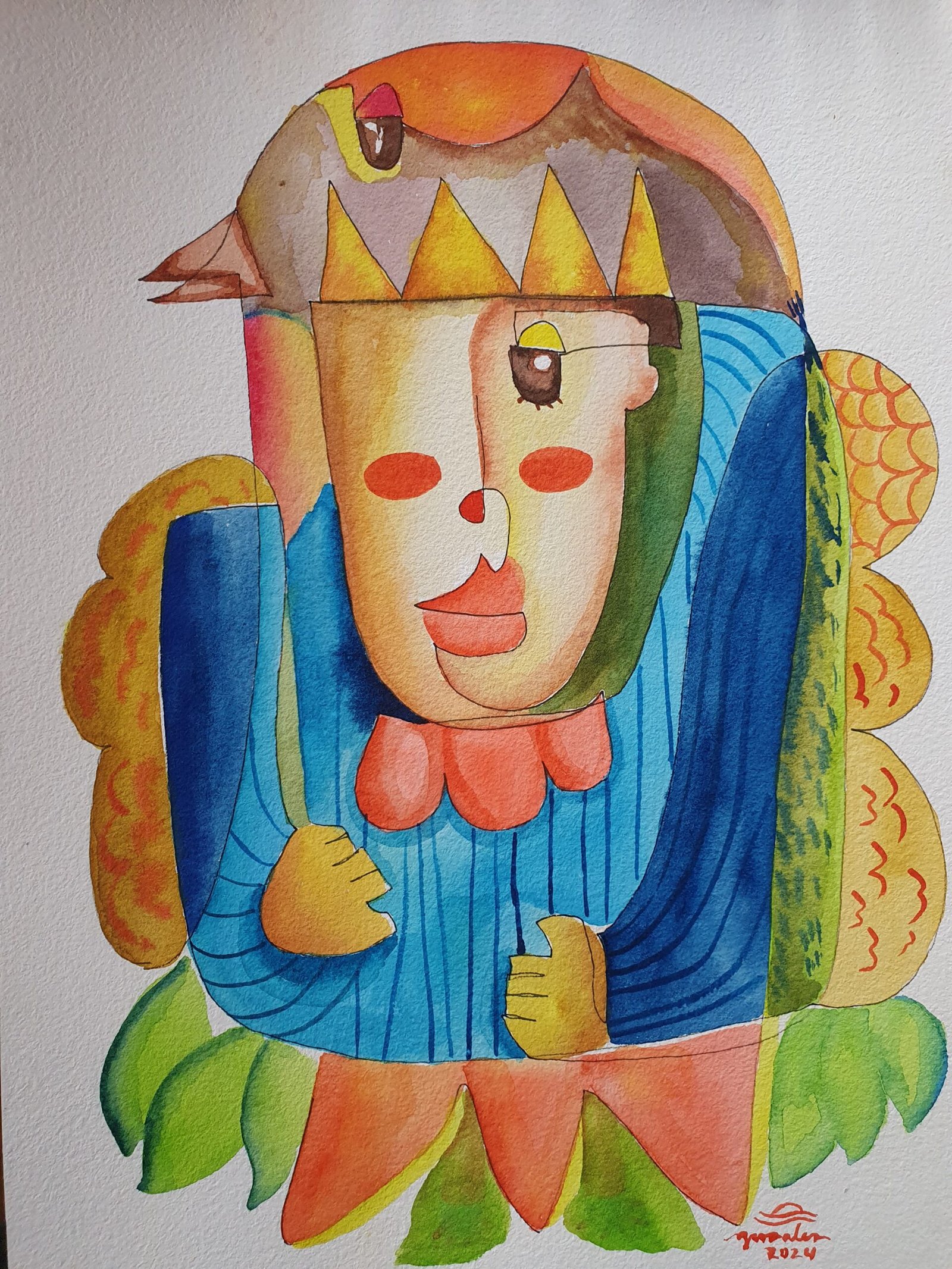 "Untitled" Watercolor Sketchbook - Image 2