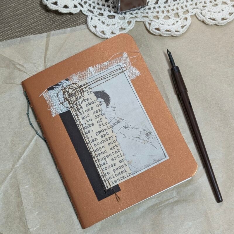 "Found & Bound Notebook" in Gold 2