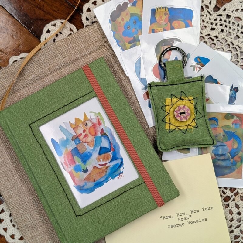 "Row, Row, Row Your Boat" Watercolor Sketchbook