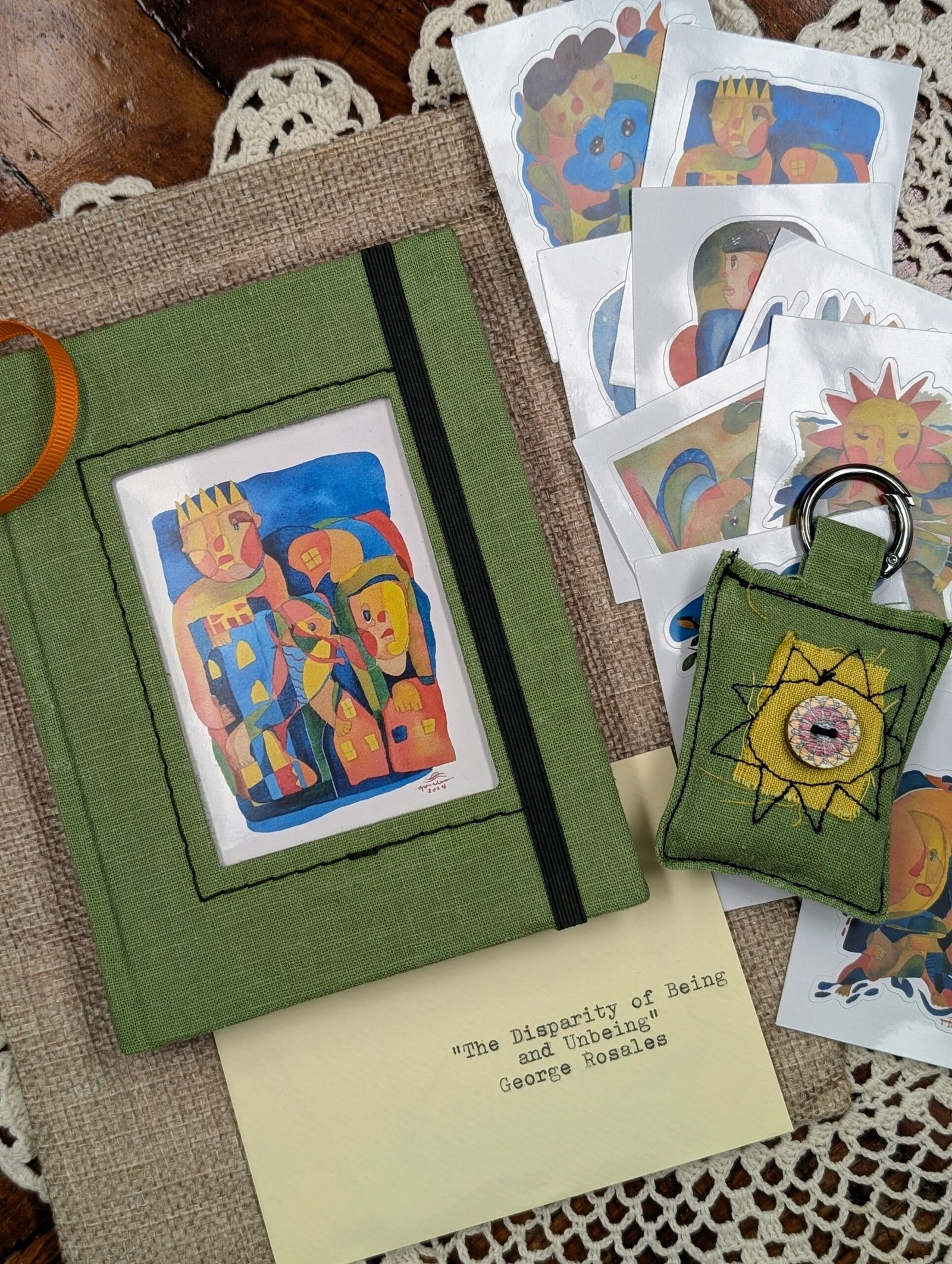 "The Disparity of Being and Unbeing" Watercolor Sketchbook